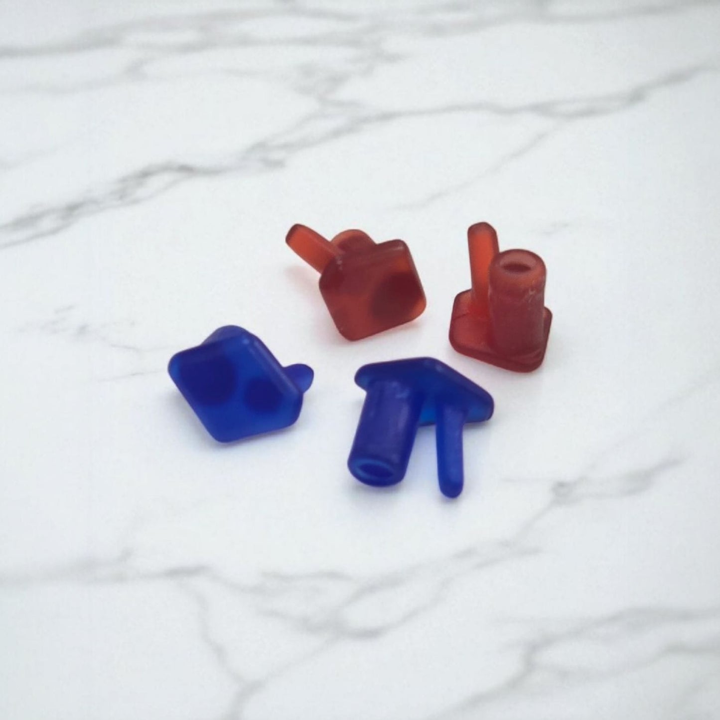 Replacement Aer Dorsal Cross Pins - Diamond-Shaped (4 pieces)