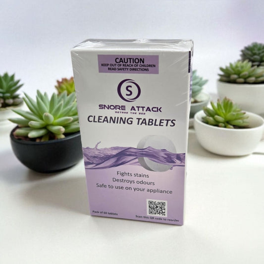 Snore Attack Cleaning Tablets (Replaces Aer Clean Powder) - Bigger Pack, Better Savings