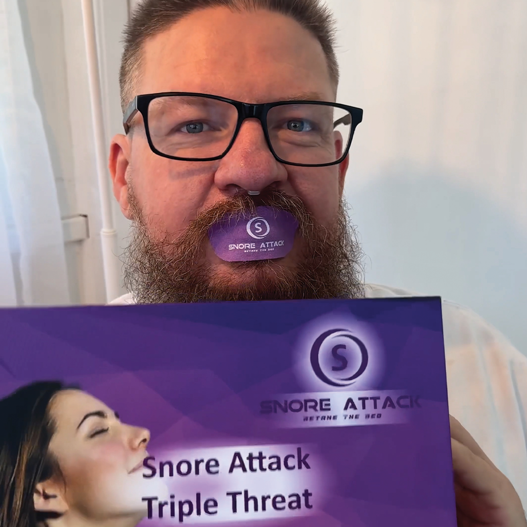 Snore Attack Anti Snoring Starter Kit- The Triple Threat