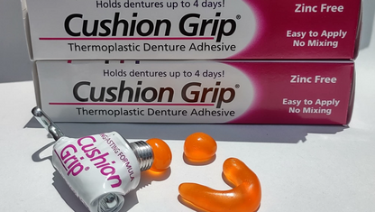 Cushion Grip Thermoplastic Denture Adhesive