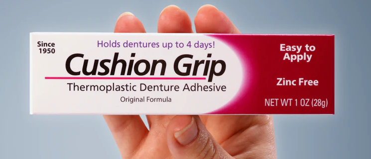 Cushion Grip Thermoplastic Denture Adhesive