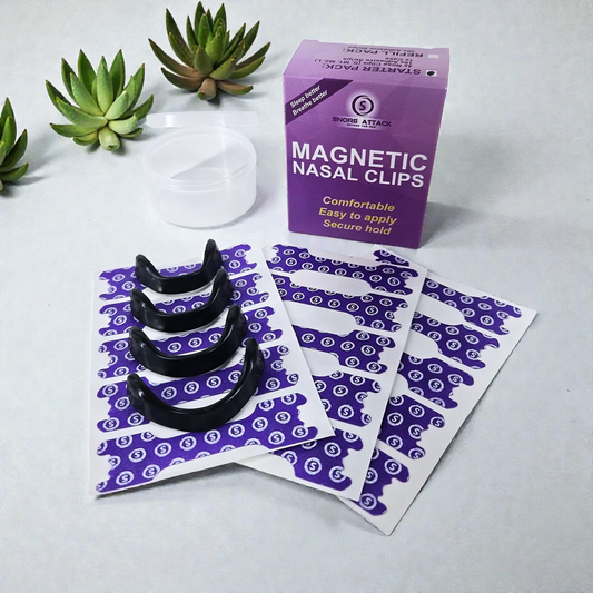 Snore Attack Magnetic Nasal Clips – Starter Pack